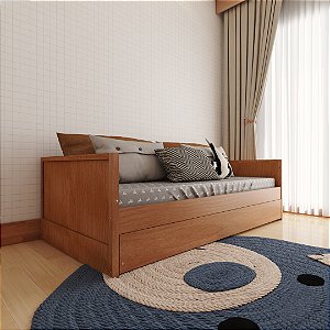 Bicama Sofá Grade Palha (10 Cores Disponíveis)