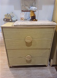 Cômoda Infantil Gracia (3 Cores Disponíveis)