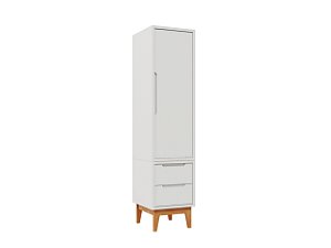 Armário Modular 1 Portas Pés Madeira