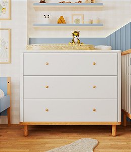 Cômoda Infantil 3 Gavetas Joy