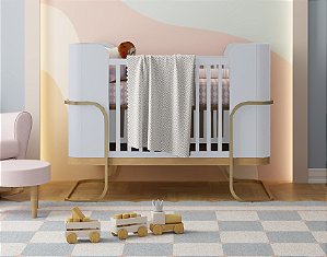 Berço Multifuncional Luxo 3 em 1 Vegas (4 Cores Disponíveis)