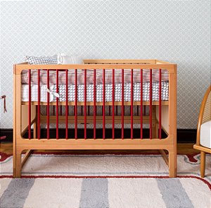 Berço Multifuncional 2 em 1 SKandi (7 Cores Disponíveis)