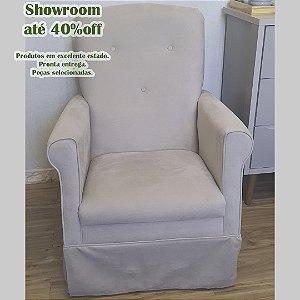 TROCA DE SHOWROOM 40% OFF Á VISTA Poltrona de Amamentação