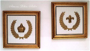 Quadros Provençal Dourado