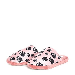 Pantufa Feminina Estampada Patinhas 202943