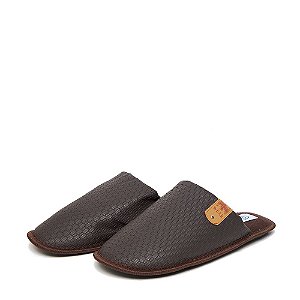 Pantufa Masculina Marrom 213029