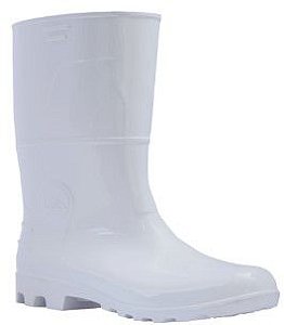 Bota Seg. de PVC Cano Médio Cor Branca-Kadesh-Ref.B16307CF- CA 42149