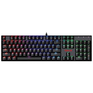 Teclado Mecânico Gamer Redragon Mitra, RGB, Switch Outemu Brown, ABNT2, Preto - K551RGB-1 (PT-BROWN)