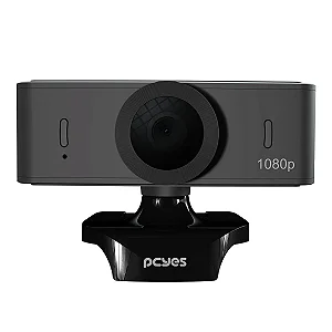 WEBCAM PCYES RAZA FULL HD 1080P COM MICROFONE - RAZA FHD-02