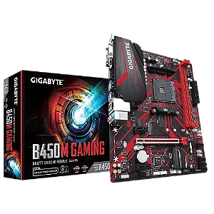 PLACA MAE GIGABYTE B450 GAMING, AM4 2XDDR4(MAX 64GB),4 SATA,1 M.2, HDMI/VGA/DVI-D 2XUSB 3.2, 4XUSB 2.0
