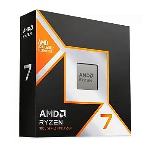 Processador AMD Ryzen 7 9800X3D, 8-Core, 16-Threads, 4.7GHz (5.2GHz Turbo), Cache 104MB, AM5, 100-100001084WOF
