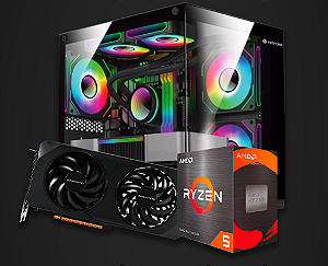PC Gamer Ryzen 5 4500, RTX 5050 8gb, 16gb, ssd 500gb