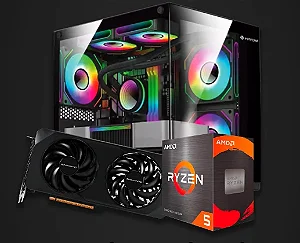 PC Gamer Ryzen 5 4500, RTX 5050 8gb, 16gb, ssd 500gb