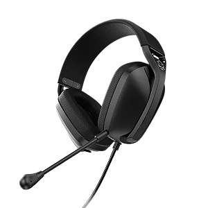 HEADSET GAMER PCYES NYRA BLACK VULCAN, P2 3,5MM, DRIVER 40MM, MICROFONE DESTACAVEL - HGNYBV