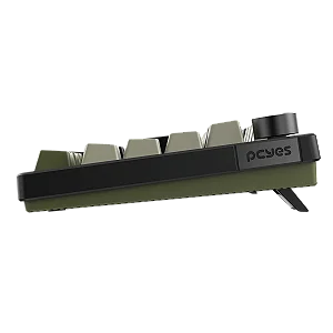 TECLADO MECANICO 75% PCYES ARKEUM - CAMMO EDITION - SWITCH RED - AKCM75RBR
