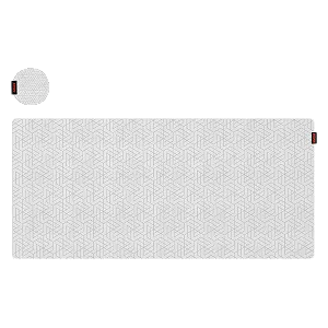 MOUSE PAD GAMER PCYES MAZE EXTENDED WHITE GHOST - 900 X 420 - PMM90X42WG