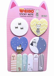 Sticky Note Cats