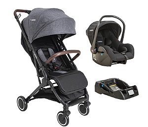 Carrinho Sprint II com Bebê Conforto e Base Veicular