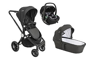 Carrinho Sunny com Bebê Conforto Yuba e Base Isofix