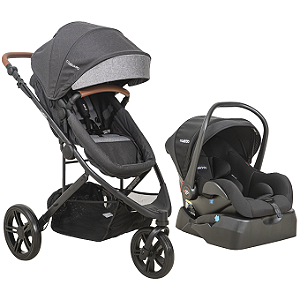 Carrinho Trek com Bebê Conforto e Base