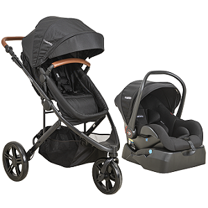 Carrinho Trek com Bebê Conforto e Base