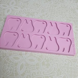 Molde Dentes 4cm
