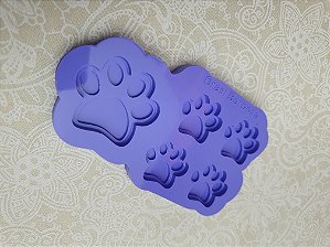 Molde Patinha cachorro 3d