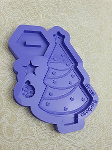 Molde Mini Árvore de Natal