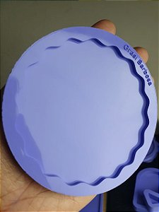 Molde  de silicone porta copo