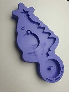 Molde arvore mini 8cm