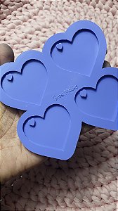 Molde coração 4,5cm