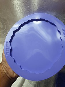 Molde porta aliança ( Bandeja) 15cm
