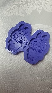 Labubu Molde de silicone 5,5cm
