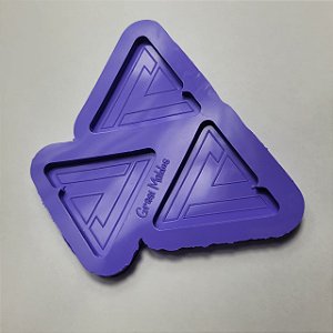 Molde de silicone para resina Seventeen