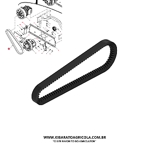 CORREIA ACIONAMENTO ROTOR MF