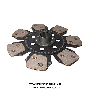 DISCO EMBREAGEM 342MM 24 ESTRIA SEM MOLA TRATOR MF/VALTRA  650/660/7140/9150/9170