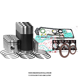 KIT MOTOR SISU 4 CILINDRO VALTRA/MF