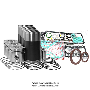 KIT MOTOR SISU 6 CILINDRO VALTRA/MF