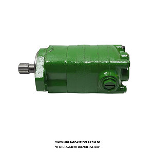 MOTOR HIDRÁULICO PLATAFORMA HYDRAFLEX DRAPER  630FD /635FD/640F AXE18535D JOHN DEERE