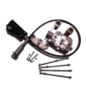 KIT COMANDO TRATOR MF 4275 - SEM ENGATE RÁPIDO E CABO DE ACIONAMENTO
