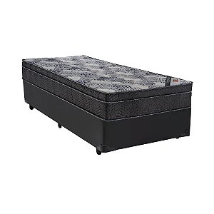 Cama Box Solteiro + Colchão Ortocom Iso Molas Superpocket Ortopillow 65x88x188