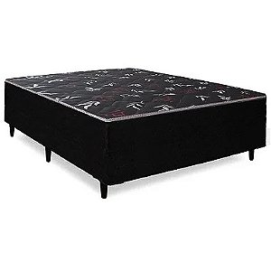 Cama Box Conjugada 10cm De Espuma D28 Casal 55x138x188