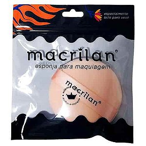 Esponja para Maquiagem Redonda Macrilan EJ1-14
