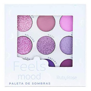 Paleta de Sombras Feels Mood Ruby Rose HB-1081