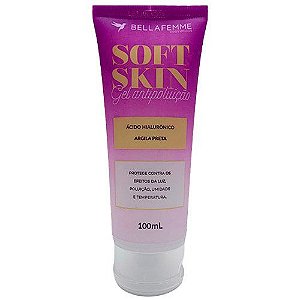 Gel Antipoluição Soft Skin Bella Femme SS80026