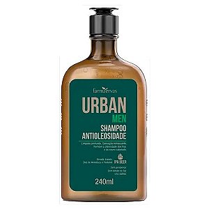 Shampoo Antioleosidade Urban Men IPA Farmaervas