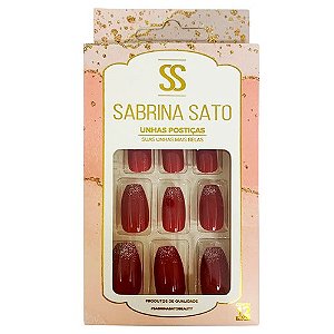 Unhas Postiças Decoradas Autocolantes Sabrina Sato SS-2246