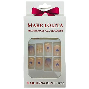 Unhas Postiças Autocolantes Make Lolita ML1146