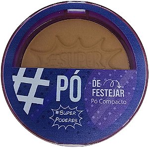 Pó Compacto Pó de Festejar Super Poderes