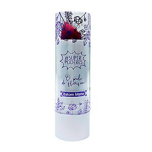 Batom Bastão Matte O Poder do Florescer Anêmona Super Poderes SP700